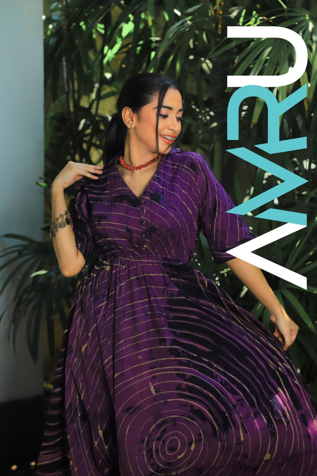 MIDNIGHT PLUM DRESS WD0001